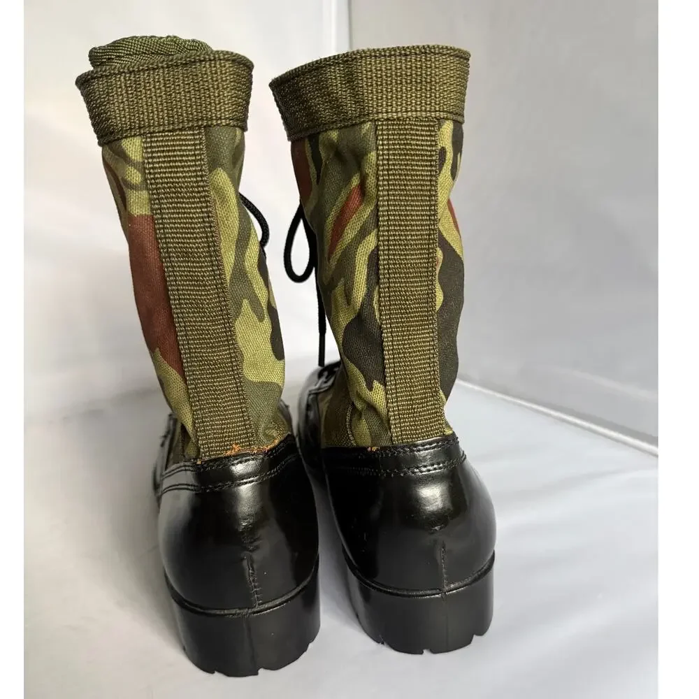Vintage Camo Jungle GI Style Boots Mens Sz 11W Never worn